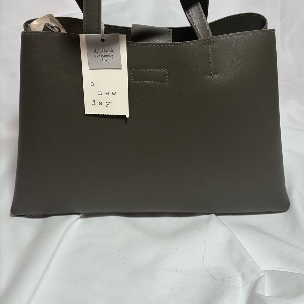 Olive Green Satchel - Picture 3 of 5